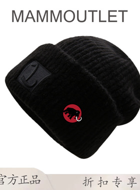 MAMMOUTLET冬季大头围针织帽子女冬季保暖大版型显脸小毛线冷帽男