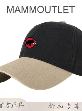 MAMMOUTLET帽子女2026新款鸭舌帽夏季防晒帽显脸小男款休闲棒球帽