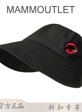 MAMMOUTLET显脸小遮脸鸭舌帽款速干遮阳帽男士宽檐素颜渔夫帽女
