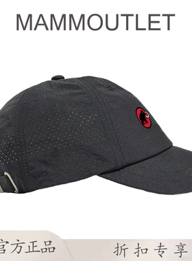 MAMMOUTLET轻薄透气速干短檐鸭舌帽夏防晒反戴男女软顶棒球帽子