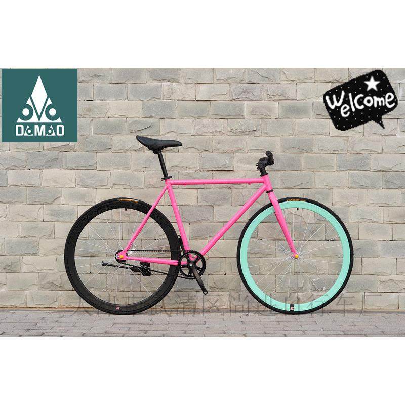 厂家发货40刀死飞自行车活飞倒骑倒刹男女款学生自行车彩色死飞,自行车/骑行装备/零配件,死飞,淘宝优惠券,粉丝福利购,淘宝优惠卷