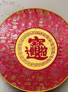 厂家现货莲花拜佛垫 多规格圆形禅修垫 布艺蒲团 打坐垫佛堂跪垫