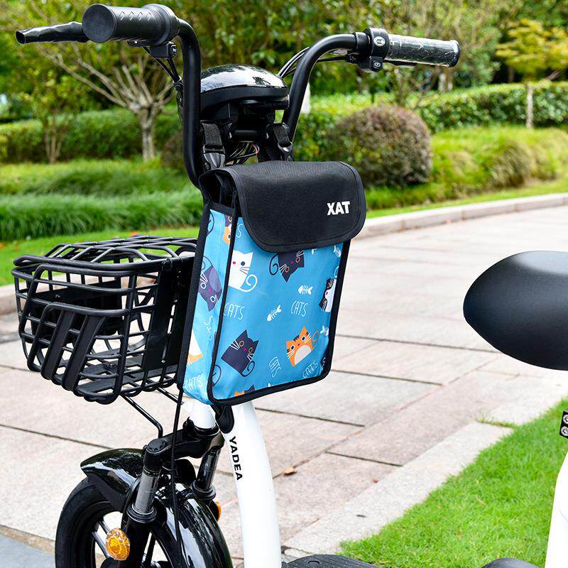 电动车前置挂物包防水手机包充电器雨披立体收纳袋子电瓶车小挂袋