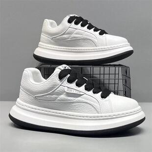 万载昌锋好物低帮运动休闲鞋男款老爹鞋秋冬季新款增高厚底小白鞋