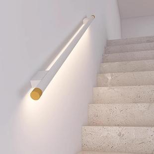 扶手过灯别墅家用道人体感制应565led壁 尺寸可定约楼梯侧简面明装