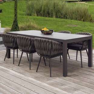 后院桌椅楼组合户露天花园农村院FQN子顶室外庭院餐编桌休闲藤桌