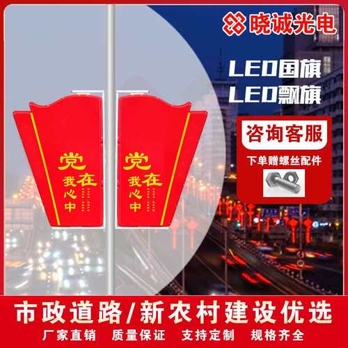 户外LEXC-GQ-05D火炬景观杆灯异形灯箱政工程道路灯国防水市装饰