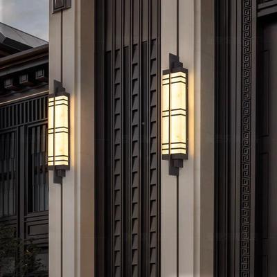 简墙壁8143约中式户外防水别墅庭院围室外大门口围墙灯柱子灯现代