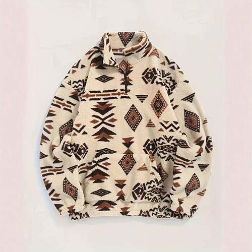 Loose-Fitting Casual Top Warm & Comfortable Design
