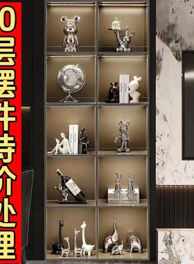 轻奢暴力熊酒柜装饰品摆件陶瓷高档客厅电视柜玄关家居工艺品装饰