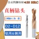 7.2 7.8 7.3 7.5 D7.1 7.7 7.4 7.6 7.9钨钢合金涂层螺旋直柄钻头