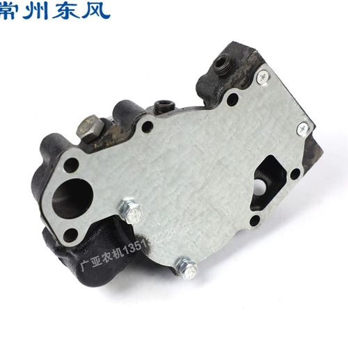 常州东风拖拉机404/454/504配件常柴485/490发动机水泵总成柴油机