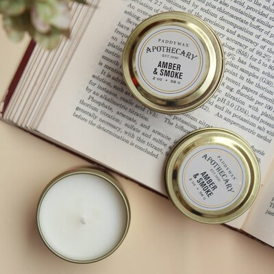 清舍礼物paddywax药剂师系列香薰蜡烛旅行装香氛精油家用安神助眠