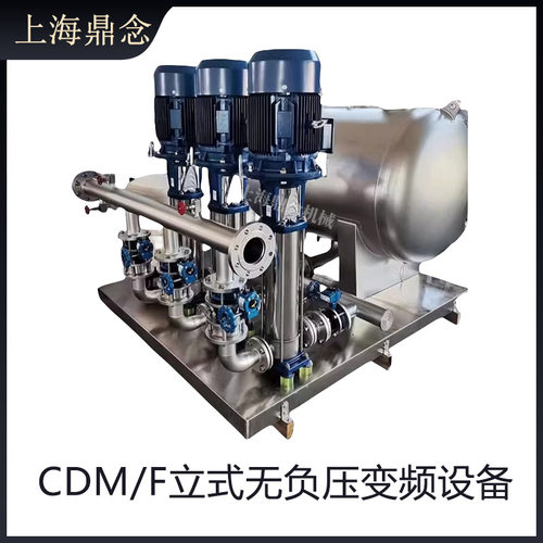立式不锈钢多级离心泵CDM/F150-20-2自来水厂变频增压设备DN125
