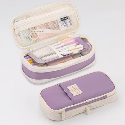 Creative pencil case Large Capacity Double Layers CPC Certif