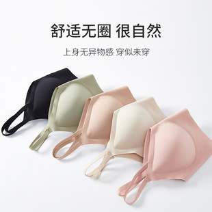 尺码 果冻痕软支撑内衣套装 钢圈舒适承托防下垂文胸罩女四季