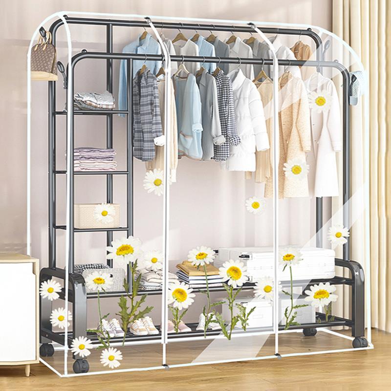 落地衣架防尘罩挂衣袋大衣带套挂式衣服罩子家用卧室衣罩盖布遮灰