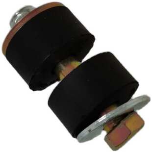 叉车2-3.8吨消声器固定螺丝含胶垫减震垫柴油排气管减震垫通用