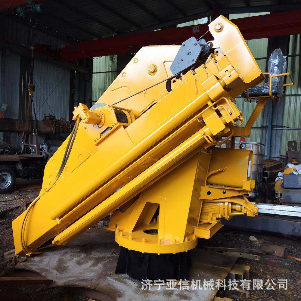 船用折臂吊12吨固定式船吊全液压伸缩臂折叠式起重机,搬运/仓储/物流设备,其他起重搬运设备,淘宝优惠券,粉丝福利购,淘宝优惠卷