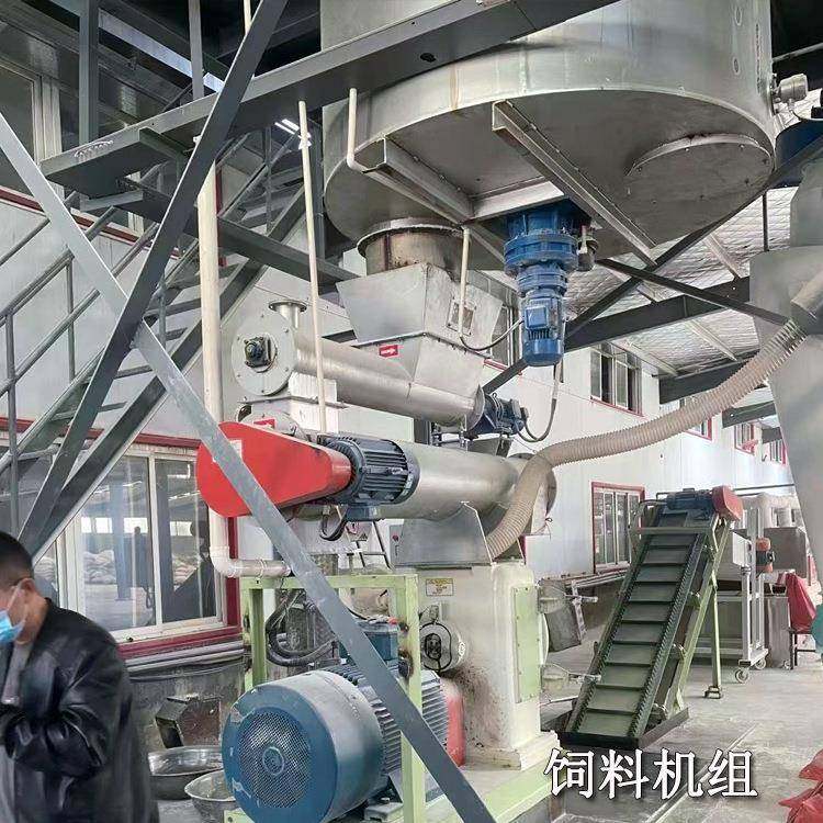 大中小型饲料生产线鸡饲料颗粒生产设备时产1-10吨饲料颗粒机