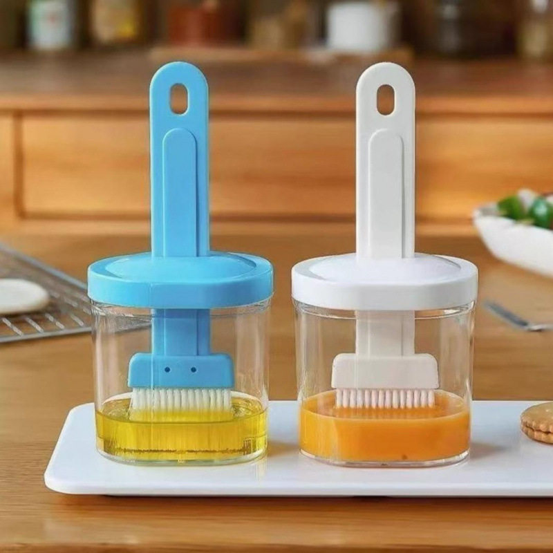 食品级耐高温硅胶带瓶油刷
