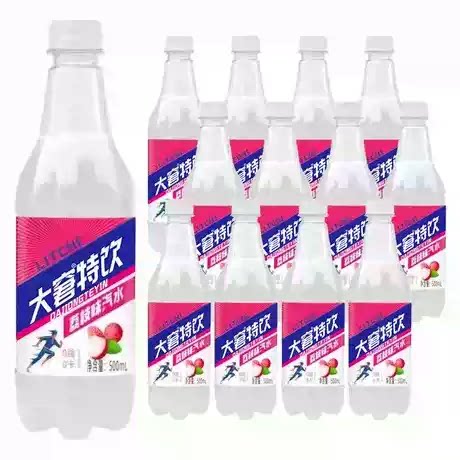 【500ml*9瓶】大窘荔枝味