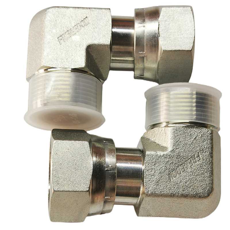 FRE&EDOM  美制平面密封ORFS螺纹90°弯头 FS6500系列 MFS-FFSS