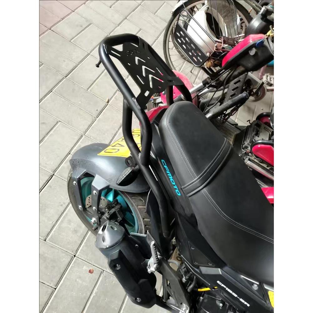 适用于东风鲤鱼摩托车Cf125-3A改装配件前护后架尾架保险杠
