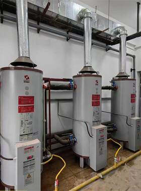 BTR-338 275 199商用容积式燃气热水器99KW 320L燃气热水采暖锅炉