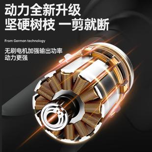 无41238线锂电剪园林果树剪电树枝刀剪剪刀 电动修剪枝剪充电式