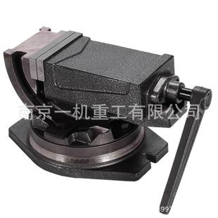 平口钳456寸8铣床机用倾斜虎钳角固式 重型可倾精密角度式 斜度台钳
