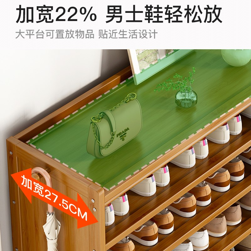 鞋架子家用经济型室内鞋柜家用门口玄关柜收纳多层防尘布艺鞋柜