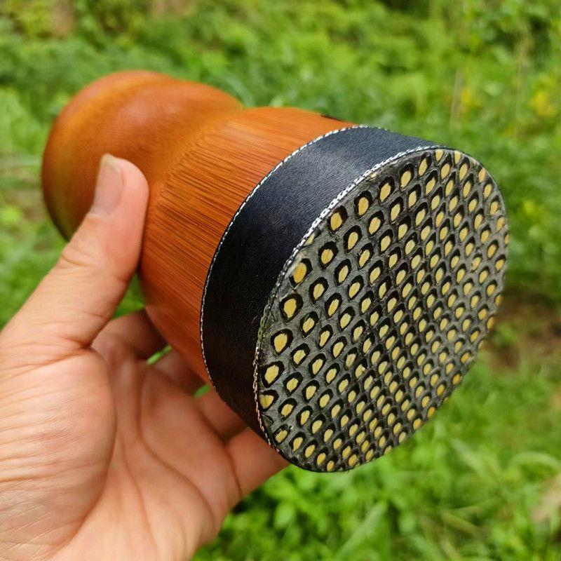 二胡琴筒花鼓戏大筒专业蒙皮烤筒圆筒特价大音量红木黑檀二胡配件
