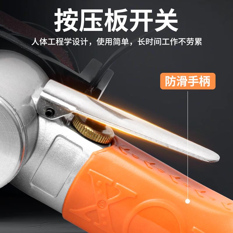 气动拉丝机坦克机去毛刺砂带机金属打磨机不锈钢除锈抛光机专用