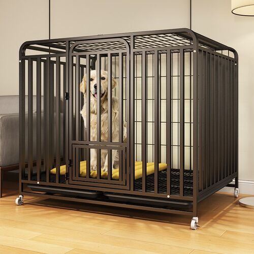 狗笼子宠物泰迪家用室内小型犬中大型犬带厕所分离猫笼兔笼狗别墅