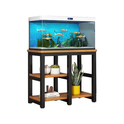 鱼缸架金属专用承重底座多层家用客厅乌龟水族箱铁艺托架置物桌子