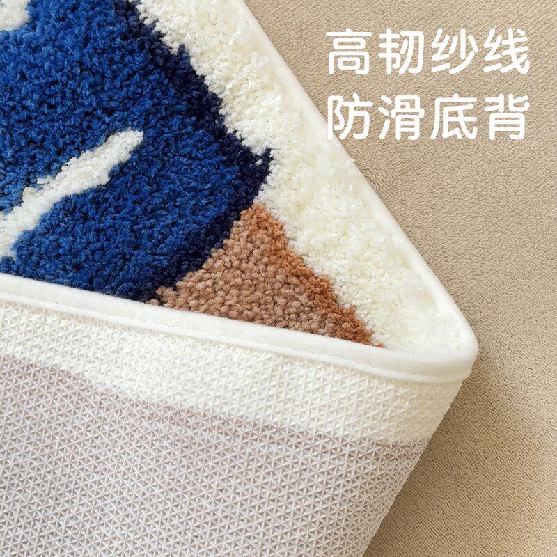 西树xODDGOODS 腊肠狗卧室床边毯房间装饰地垫加厚长条韩式地毯