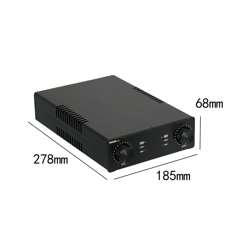 D500双通道发热级高保真数字高功率专业纯功率放大器2092音频放大
