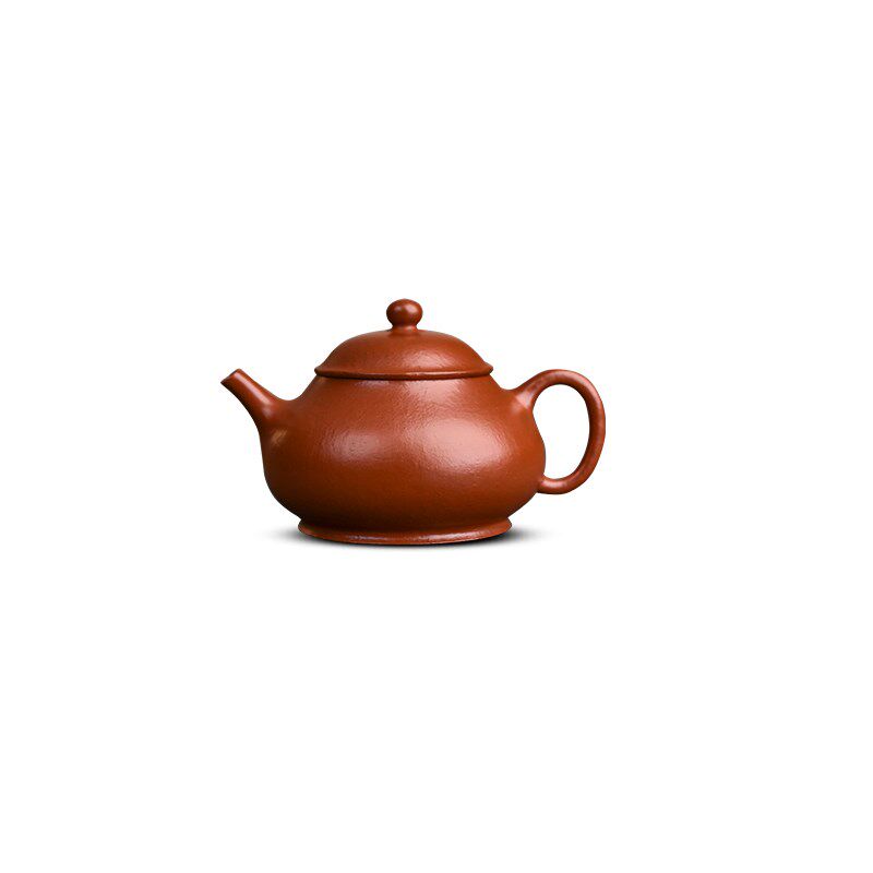 全纯手工原矿朱泥大红袍紫砂壶泡茶壶家用功夫茶具小品潘壶100cc