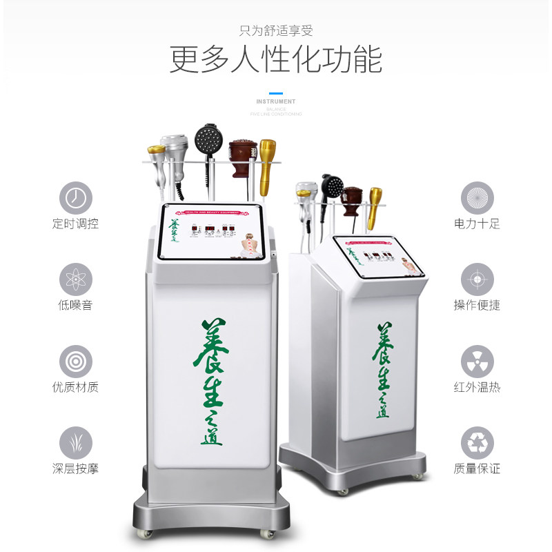 养生之道仪器排酸仪卵巢保养仪五行平衡理疗仪身体仪器美容院专用