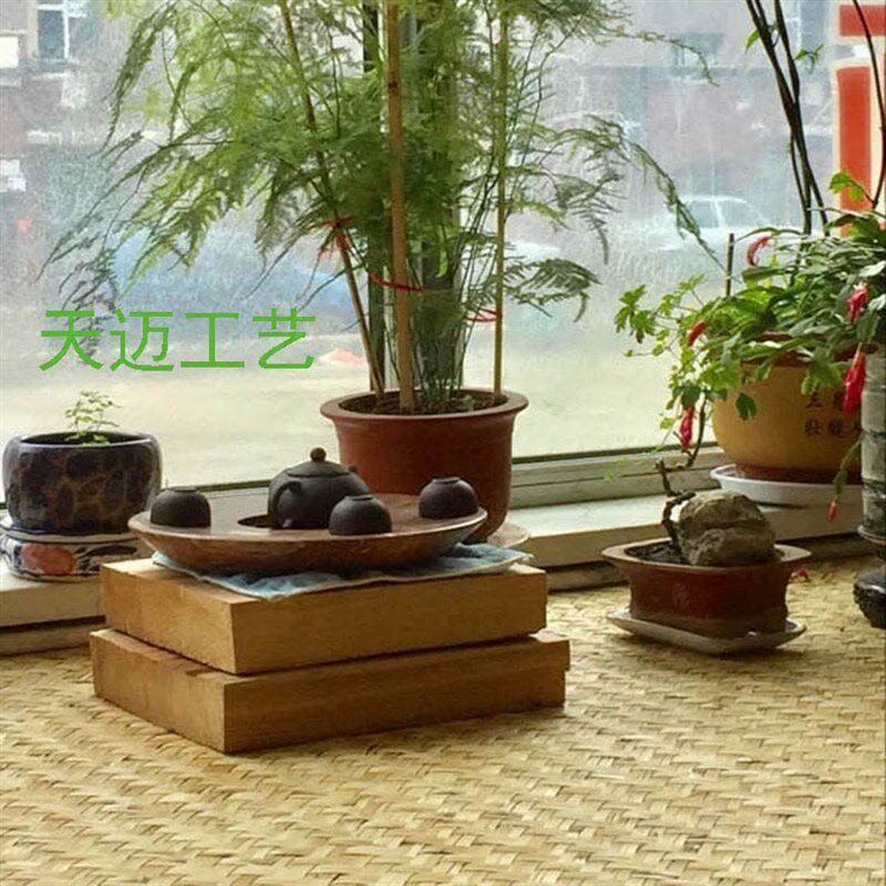 订做手工编织芦苇东北炕席草席席子农村土炕家用民宿装饰老席土火