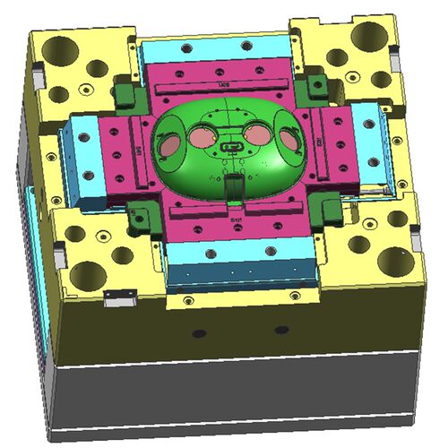 模具设计UG分模建模CAD组装零件图代做三维图带画注塑模具3D/2D图