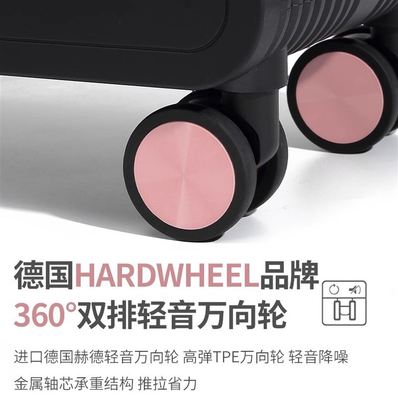 2025新款行李箱20寸旅行箱皮箱拉杆箱女登机箱密码箱小型手提箱子