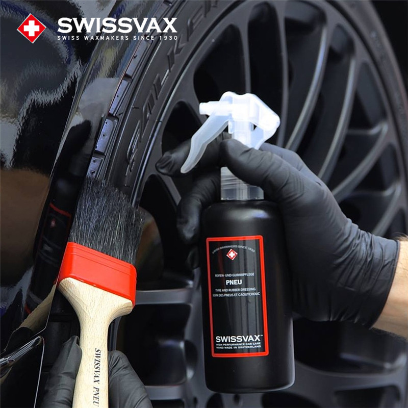 SWISSVAX橡胶活化剂轮胎蜡光亮剂保护油pneu养护上光翻新防老化