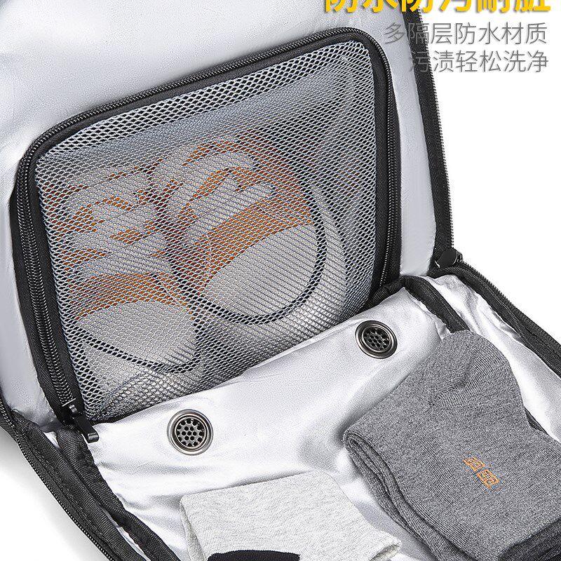 美国健身包男干湿分离训练运动足球篮球大容量定制手提背包旅行袋