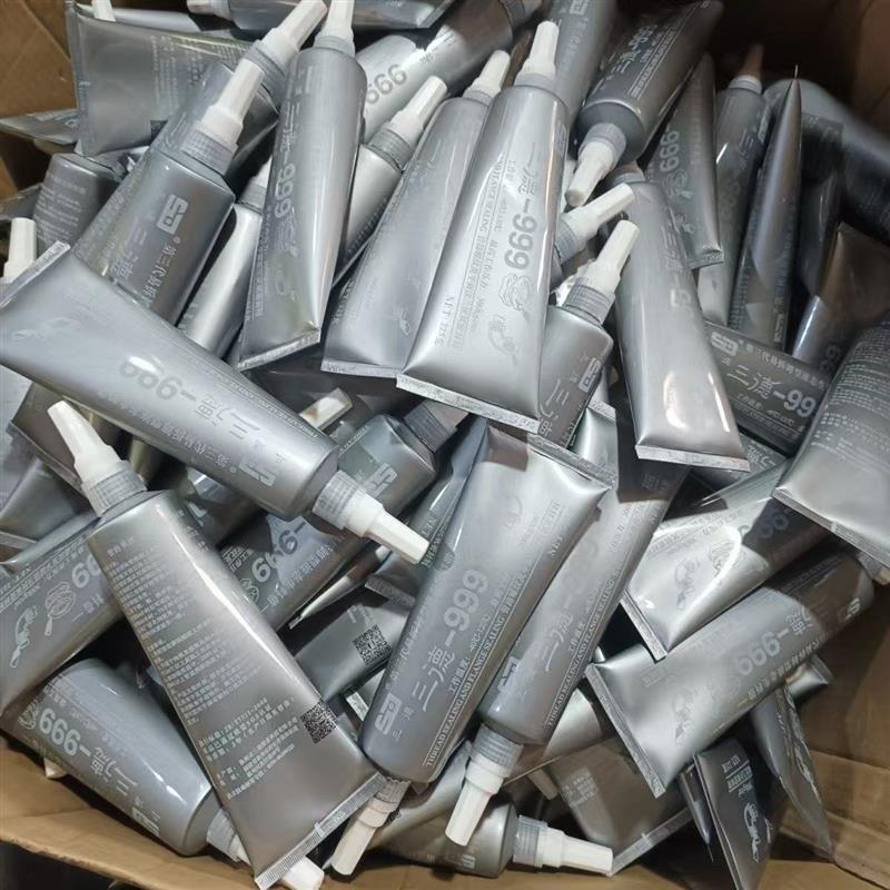 液态生料带厌氧胶第三代可拆卸液体生胶带管道法兰金属螺纹密封
