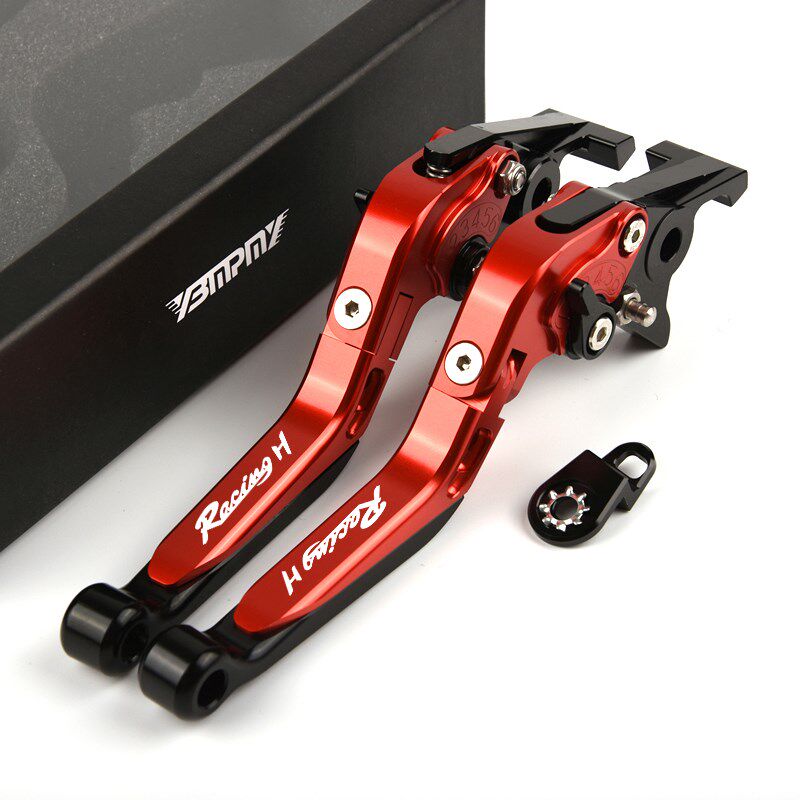 适用光阳Racing H150 RKH150 改装刹车牛角 带驻车功能刹车手拉杆