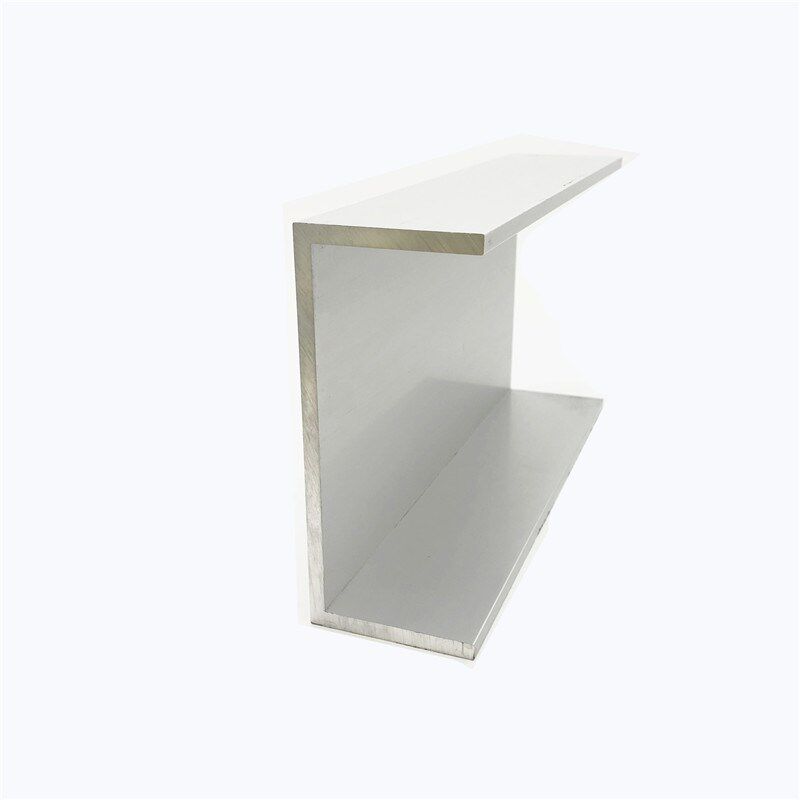 U型槽铝140*60*6内径128mm铝合金工业型材C型槽钢u形导轨凹槽铝材