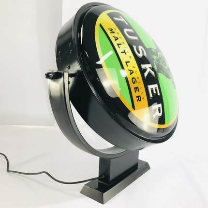 挂墙式亚克光招力吸塑灯箱FF24600led面吊牌广告户外门头双发圆形