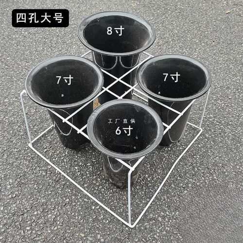 兰花架草花盆支架阳简F8756JMH易台落地式摆放兰兰八架孔搬运周转